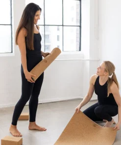 Yogamatters Eco Cork Yoga Mat - Green