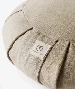 Yogamatters Hemp Buckwheat Zafu Meditation Cushion - Natural - Box of 5