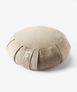 Yogamatters Hemp Buckwheat Zafu Meditation Cushion - Natural - Box of 5