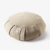 Yogamatters Hemp Buckwheat Zafu Meditation Cushion - Natural