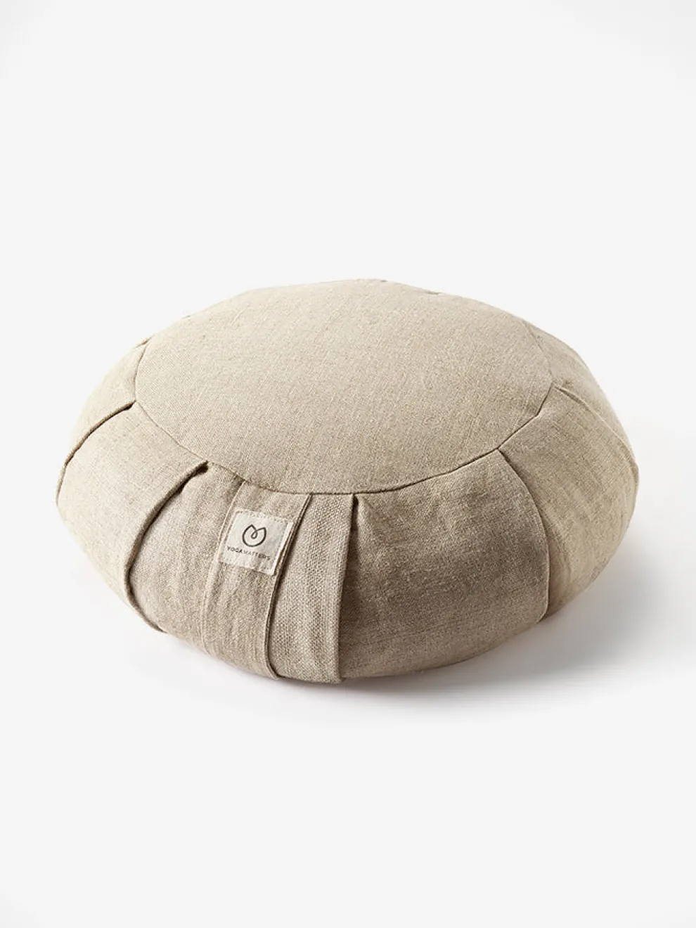 Yogamatters Hemp Buckwheat Zafu Meditation Cushion - Natural