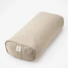 Yogamatters Hemp Rectangular Buckwheat Bolster - Natural