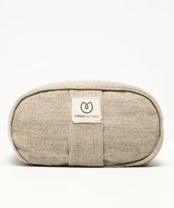 Yogamatters Hemp Small Rectangular Buckwheat Bolster - Natural