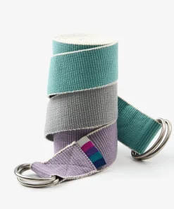 Yogamatters Organic Cotton Chambray D-ring Yoga Belt - Pack of 20