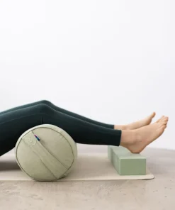 Yogamatters Organic Cotton Chambray Buckwheat Bolster