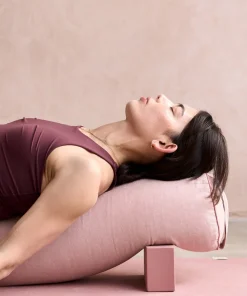 Yogamatters Organic Cotton Chambray Buckwheat Bolster