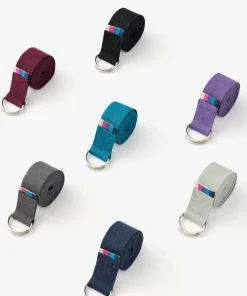 Yogamatters Organic Cotton D-ring Yoga Belt - Box of 20