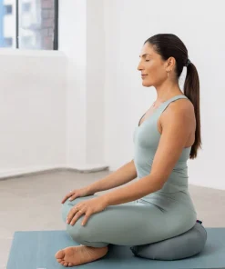 Yogamatters Organic Cotton Crescent Meditation Cushion