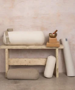 Yogamatters Organic Cotton Chambray Mini Buckwheat Bolster