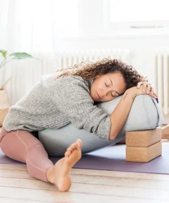 Yogamatters Organic Cotton Chambray Buckwheat Bolster - Box of 4