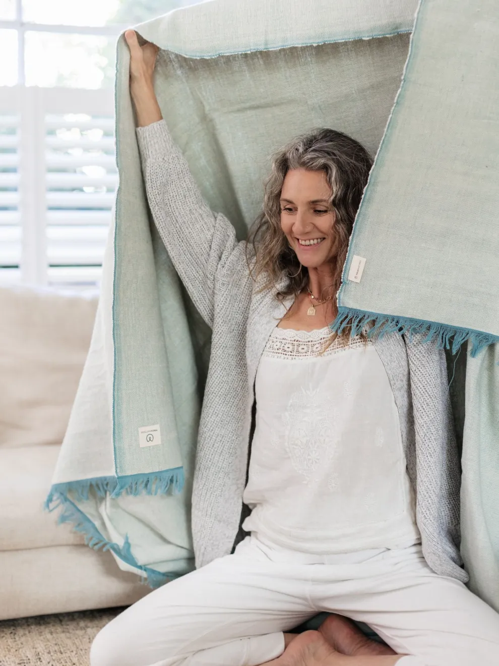 Yogamatters Organic Cotton Mini Meditation Kit