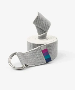Yogamatters Organic Cotton Chambray D-ring Yoga Belt