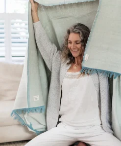Yogamatters Organic Cotton Chambray Yoga Blanket - Box of 15