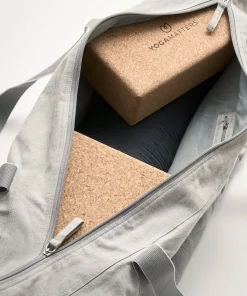 Yogamatters Organic Cotton Carry All Kit Bag - Grey Ice