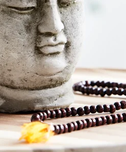 Yogamatters Rosewood Mala Beads Necklace