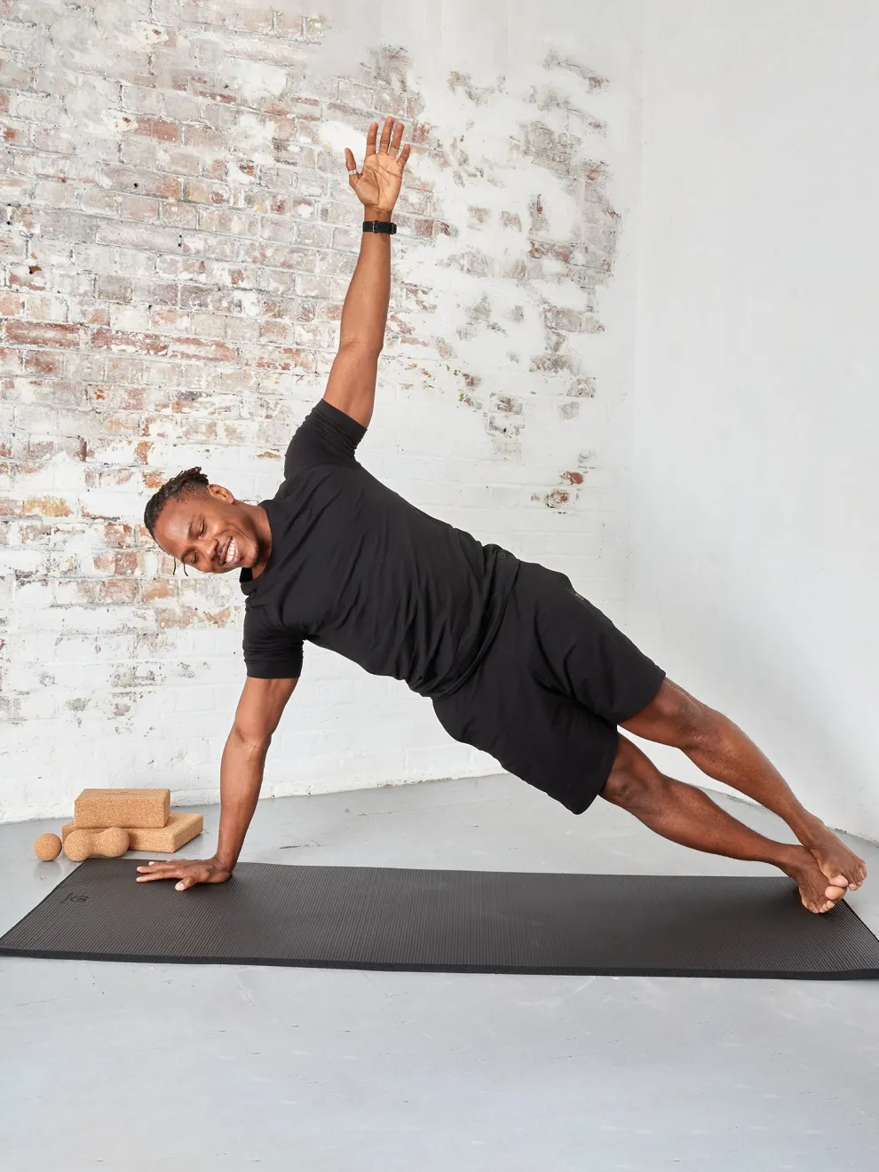 Yogamatters Ultra Lightweight Exercise Mat - Black